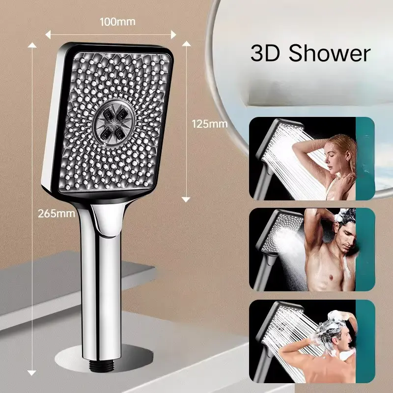 Ako 3D ručná sprcha zlepšuje zážitok z modernej kúpeľne?