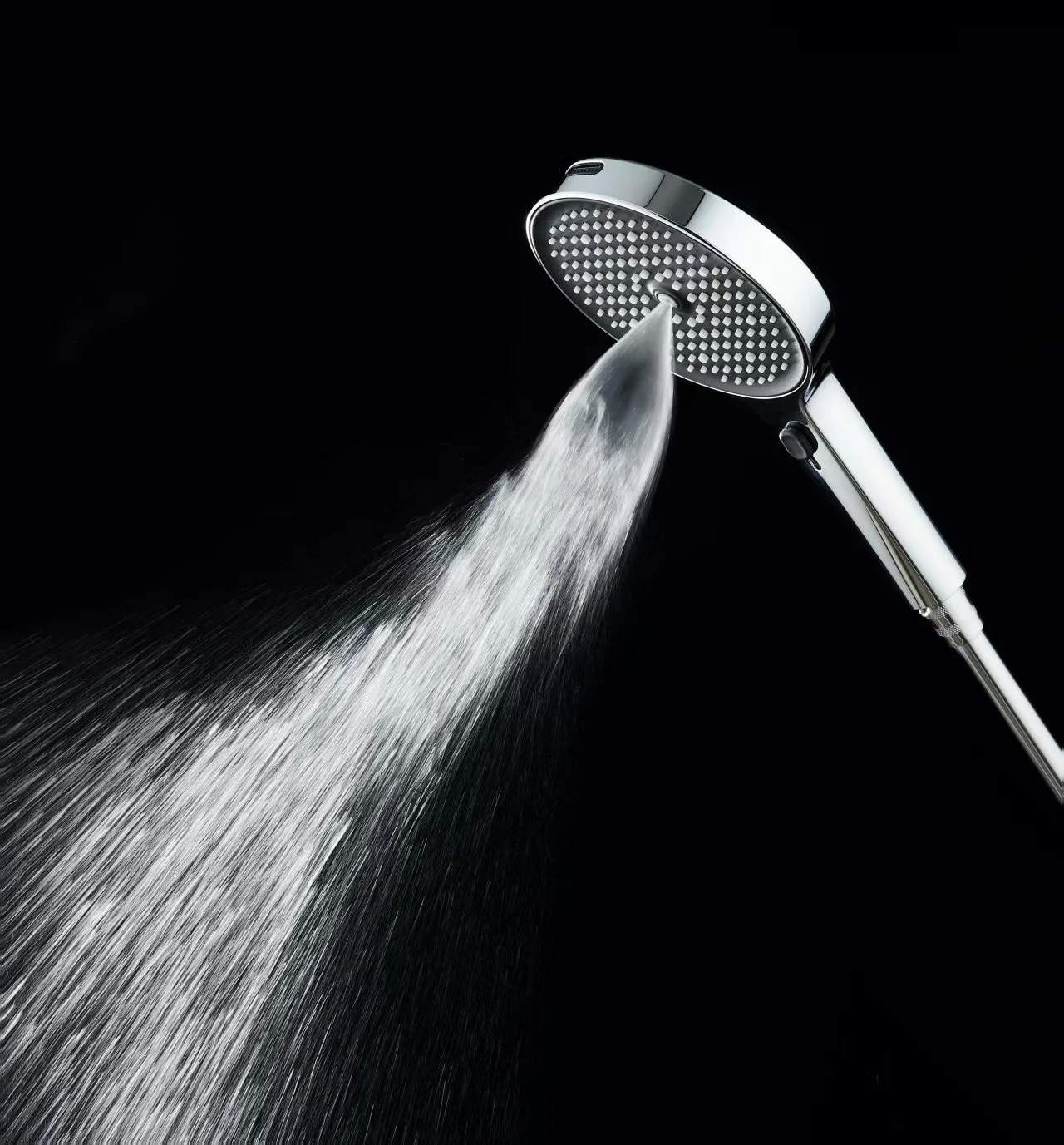 High Pressure Stepless Speed Change Handheld Shower Head